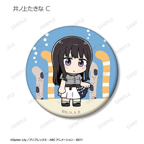 『リコリス・リコイル』描き起こし Art by 荒* ちびキャラ トレーディングマット缶バッジ(単位/BOX)【202504再販】